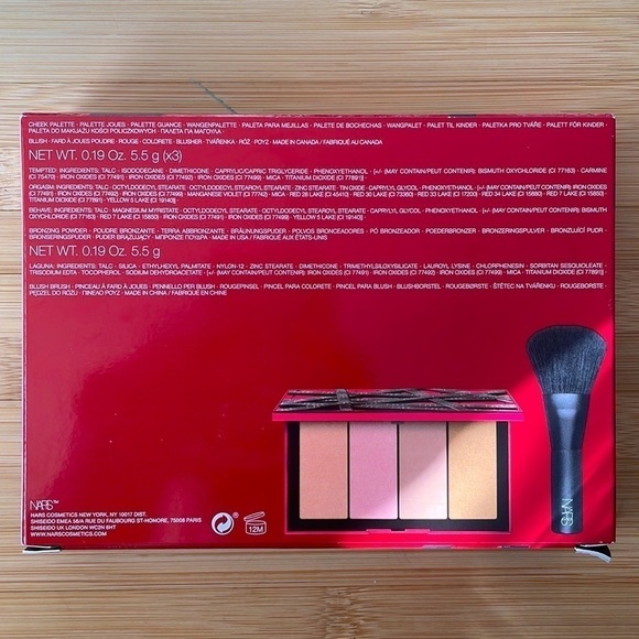 Brand New Nars Full Access Cheek Palette Bronzer & Blush Contour Set w/ Brush - Picture 6 of 12